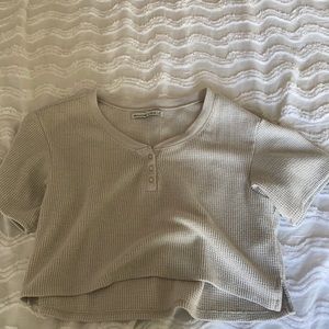 Abercrombie Knit Crop Top